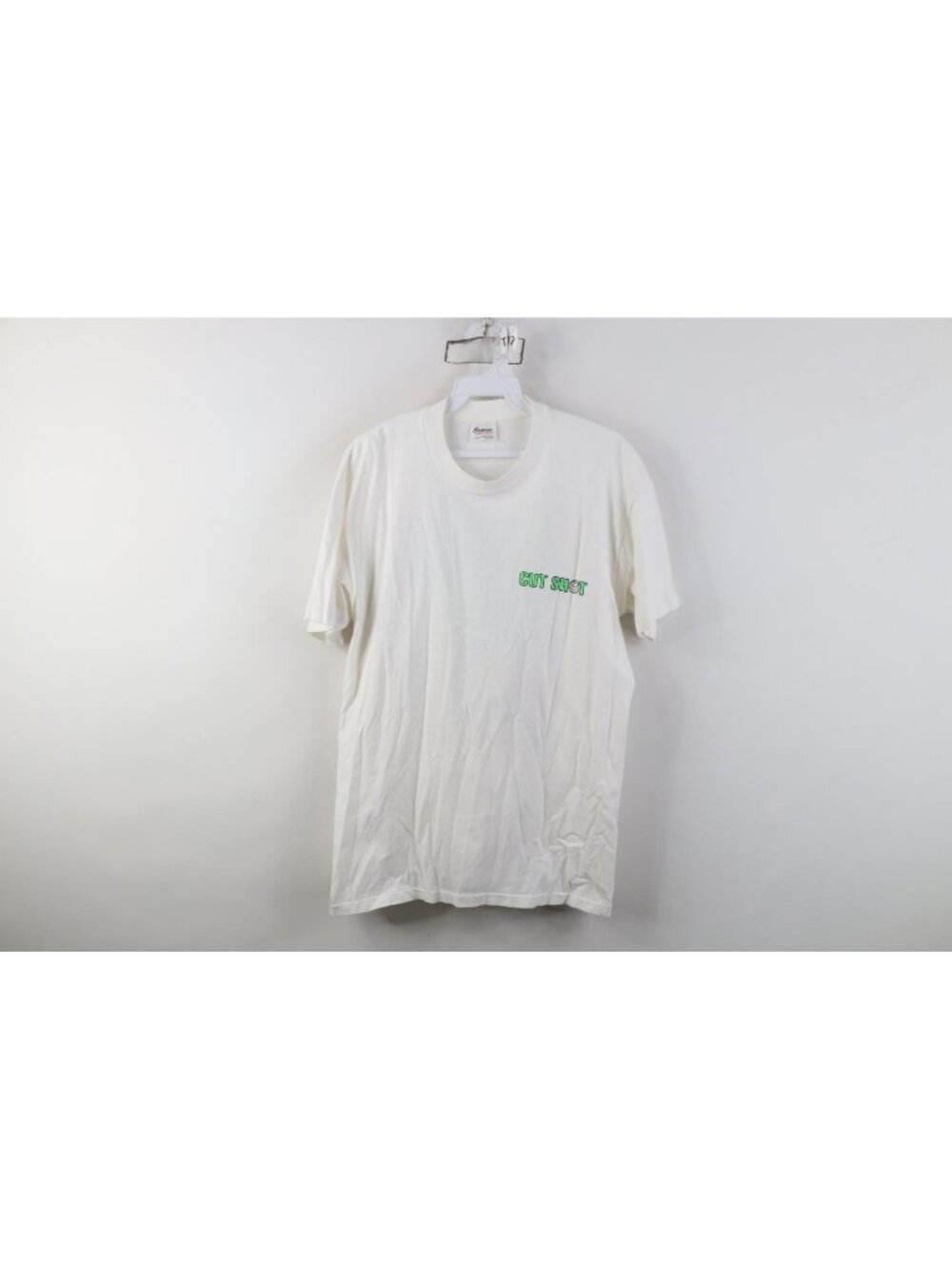 Vtg 80s 90s Mens Large Cut Shot Pro Beach Volleyball Championships T-Shirt USA